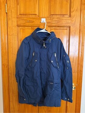 Men's Navy Utility Jacket
